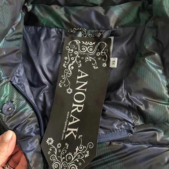 My Anorak Crop Sleeve Puffer Jacket Size S/M NWOT - Picture 3 of 6